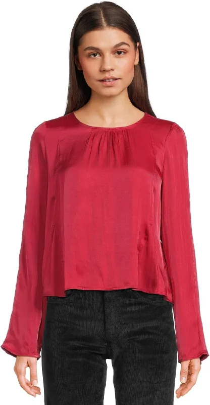 Free People Women's Arabella Blouse, Rubies Embellished Collar Blouse