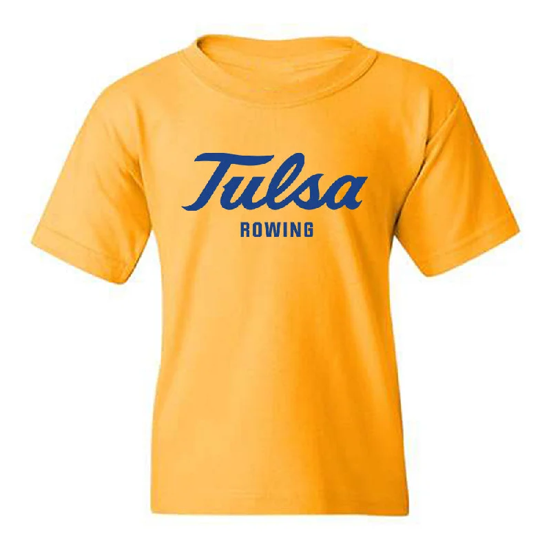 Tulsa - NCAA Women's Rowing : Danica Swetz - Classic Shersey Youth T-Shirt-- Real Fur Shearling Chenille Tulsa - NCAA Women's Rowing : Danica Swetz - Classic Shersey Youth T-Shirt-- Real Fur Shearling Chenille