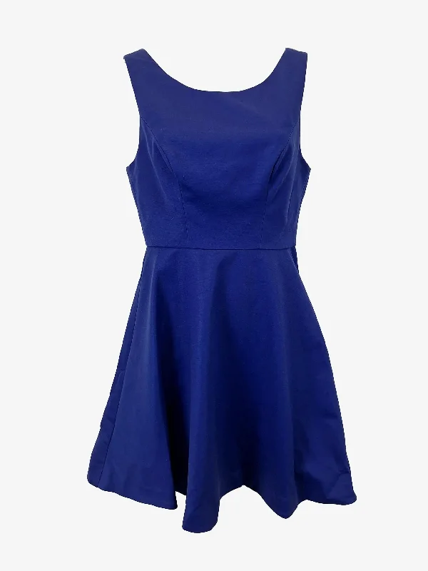 Forever New Dainty A Line Mini Dress Size 8 Trendy Tie-Dye Mini Dress