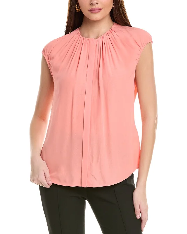 Hugo Boss Berika Blouse Drape Neck Blouse