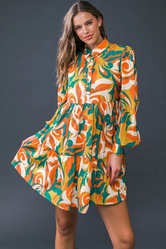 SUNSHINE AND FUN TIMES WOVEN MINI DRESS Elegant Tulle Mini Dress