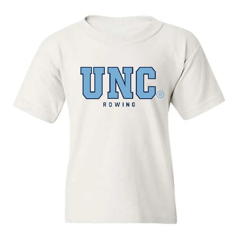 UNC - NCAA Women's Rowing : Gageby Annie Gaither - Classic Shersey Youth T-Shirt-- Welt Pockets Slit Pockets UNC - NCAA Women's Rowing : Gageby Annie Gaither - Classic Shersey Youth T-Shirt-- Welt Pockets Slit Pockets