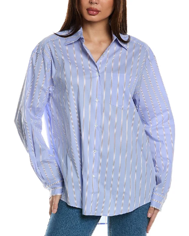 Solid & Striped The Jancy Blouse Lightweight Chiffon Blouse