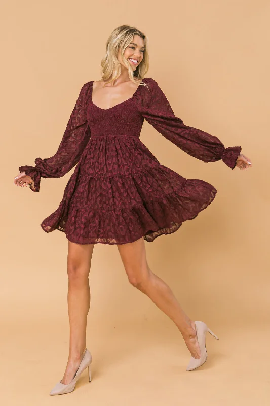 SIMPLE STUNNING WOVEN MINI DRESS Cozy Knit Mini Dress