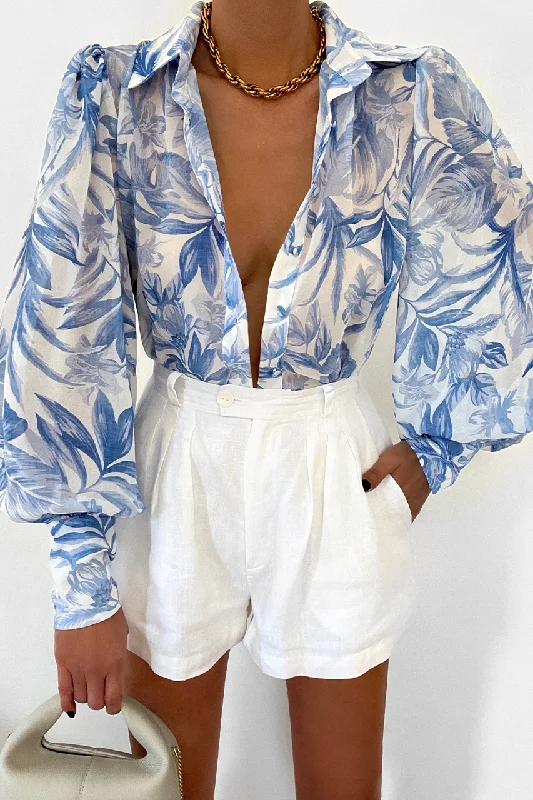 Fleetwood Blouse - Kiah Oversized Silk Blouse
