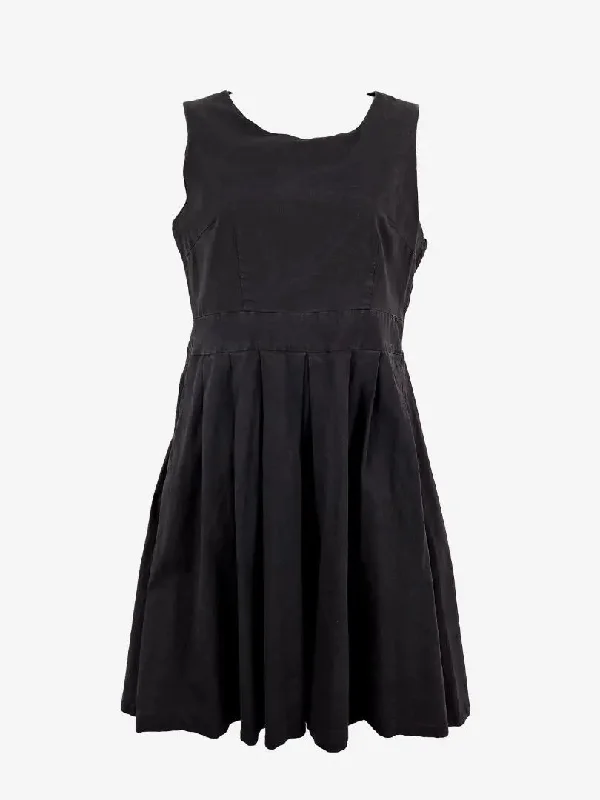 Timeless By Vanessa Tong Tailored Charcoal Skater Mini Dress Size 14 Casual Button-Up Mini Dress Timeless By Vanessa Tong Tailored Charcoal Skater Mini Dress Size 14 Casual Button-Up Mini Dress