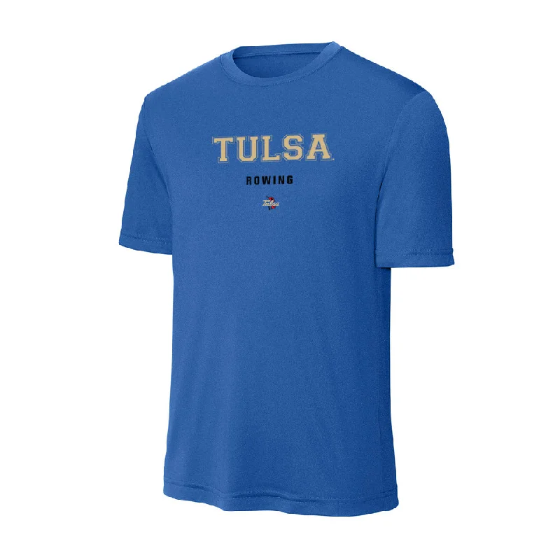 Tulsa - NCAA Women's Rowing : Gizelle Medina - Activewear T-Shirt -- Basic T-Shirt Crew Neck Short Sleeve Tulsa - NCAA Women's Rowing : Gizelle Medina - Activewear T-Shirt -- Basic T-Shirt Crew Neck Short Sleeve