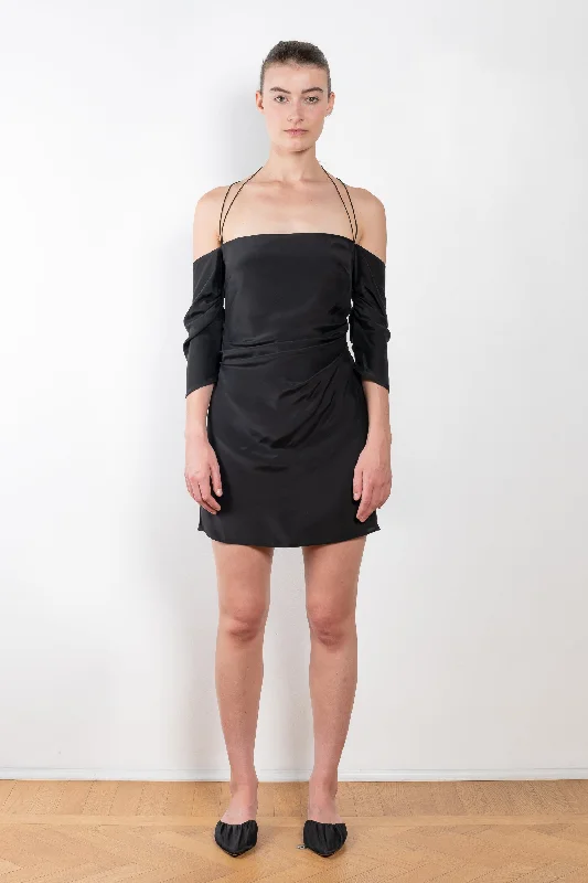 Samaca Mini Dress Chic Pleated Mini Dress