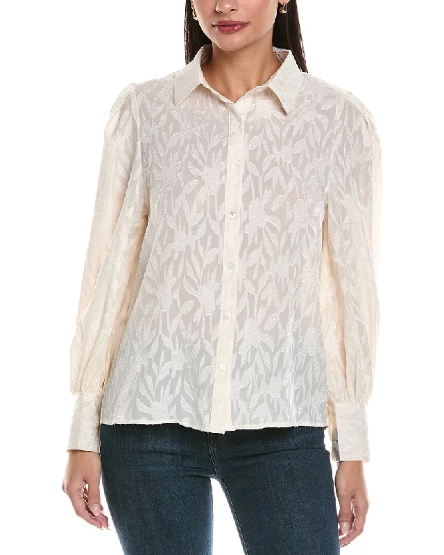 Anna Kay Colva Dentelle Blouse Oversized Silk Blouse