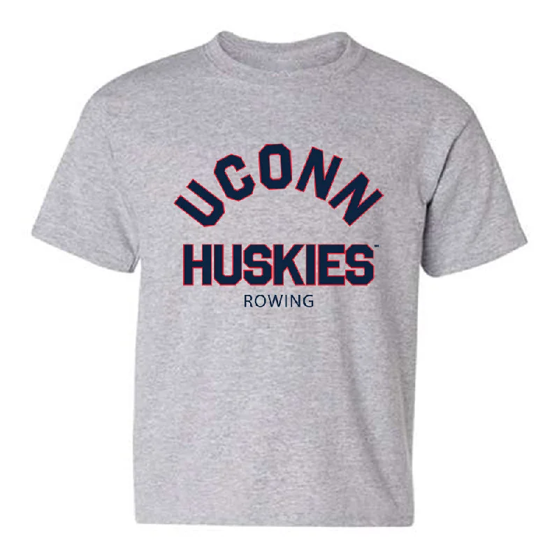 UConn - NCAA Women's Rowing : Jordyn Chezem - Classic Shersey Youth T-Shirt-- Mesh Blend Leather Blend Suede Blend UConn - NCAA Women's Rowing : Jordyn Chezem - Classic Shersey Youth T-Shirt-- Mesh Blend Leather Blend Suede Blend