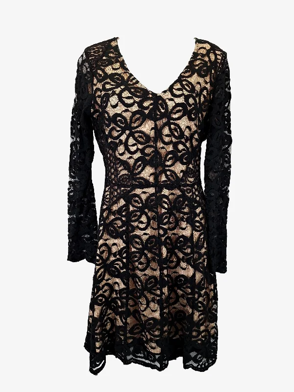 Oxford  Evening Lace Bodycon Mini Dress Size 8 Fashionable Summer Mini Dress