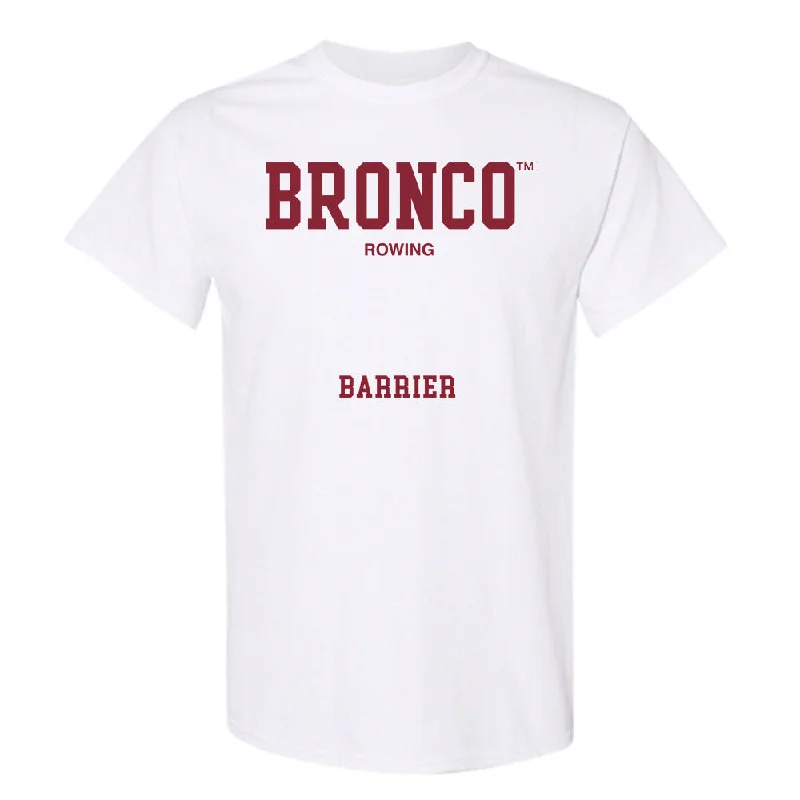 SCU - NCAA Women's Rowing : Karolina Barrier - Classic Fashion Shersey T-Shirt-- Hooded Caped Shawl Collar SCU - NCAA Women's Rowing : Karolina Barrier - Classic Fashion Shersey T-Shirt-- Hooded Caped Shawl Collar