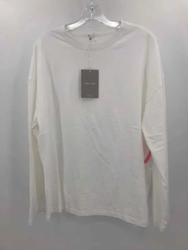 Pre-Owned Everlane White Size Large Organic Cotton Long Sleeve T-shirt-- Elegant Classic Vintage Pre-Owned Everlane White Size Large Organic Cotton Long Sleeve T-shirt-- Elegant Classic Vintage