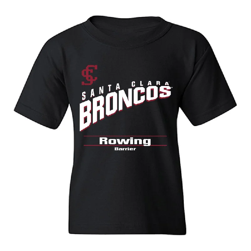 SCU - NCAA Women's Rowing : Karolina Barrier - Classic Fashion Shersey Youth T-Shirt-- Fitted T-Shirt Seamless Stretchy SCU - NCAA Women's Rowing : Karolina Barrier - Classic Fashion Shersey Youth T-Shirt-- Fitted T-Shirt Seamless Stretchy