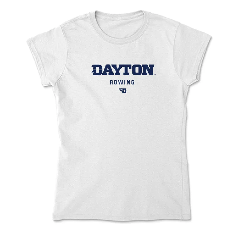 Dayton - NCAA Women's Rowing : Paige King - Soft Style Women’s T-Shirt-- Lace Blend Ribbed Blend Corduroy Blend Dayton - NCAA Women's Rowing : Paige King - Soft Style Women’s T-Shirt-- Lace Blend Ribbed Blend Corduroy Blend