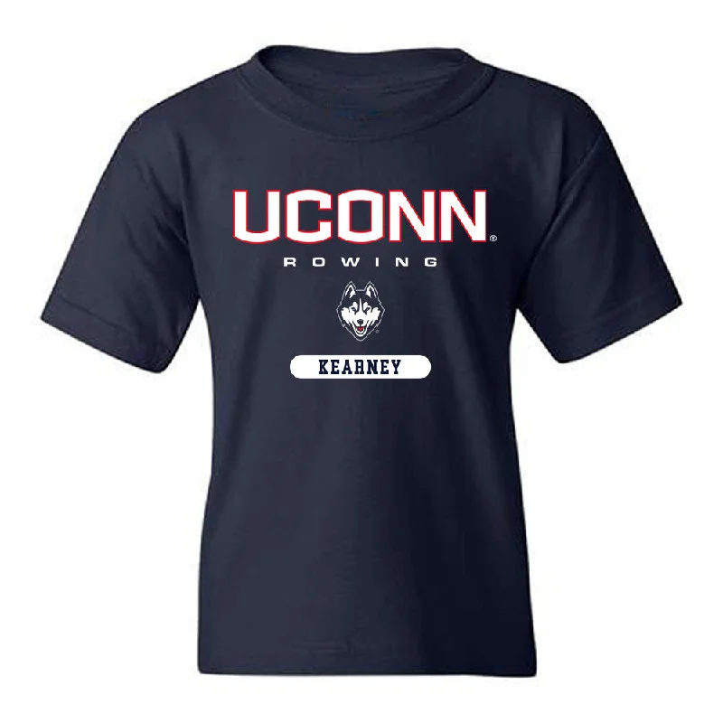 UConn - NCAA Women's Rowing : Anja Kearney - Classic Shersey Youth T-Shirt-- Graphic Embroidered Appliqued UConn - NCAA Women's Rowing : Anja Kearney - Classic Shersey Youth T-Shirt-- Graphic Embroidered Appliqued