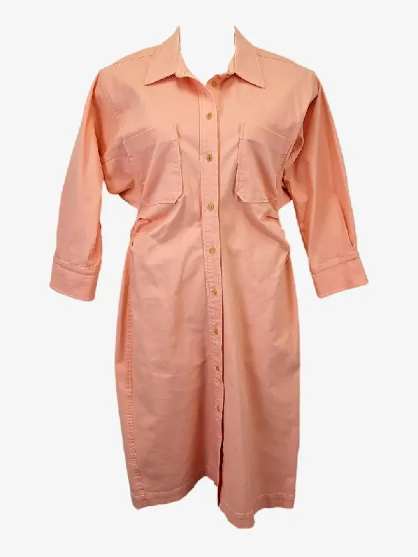Oroton Oroton Batwing Drill Shirt Mini Dress Size 14 Stylish Spaghetti Strap Mini Dress Oroton Oroton Batwing Drill Shirt Mini Dress Size 14 Stylish Spaghetti Strap Mini Dress