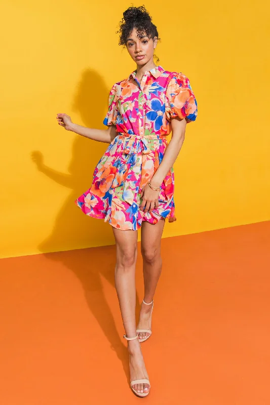 JOSHUA TREE BEAUTY WOVEN MINI DRESS Fashionable Off-Shoulder Mini Dress
