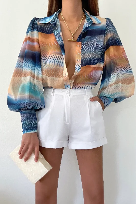 FLEETWOOD BLOUSE - AMURA Classic White Blouse