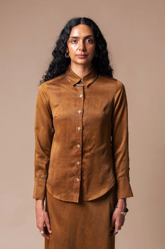 Sun Classic Button Up Shirt-- Iron Safe Non-Iron Wrinkle Free