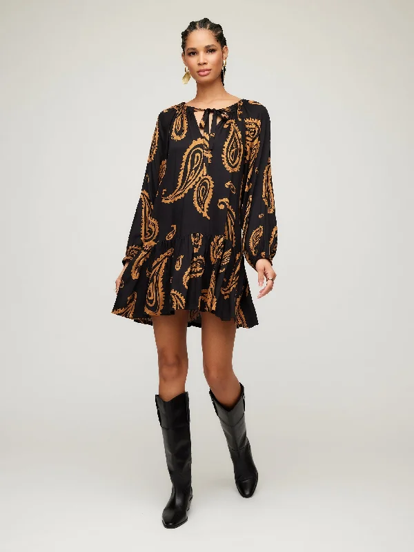 Stella Mini Dress Modern Satin Mini Dress