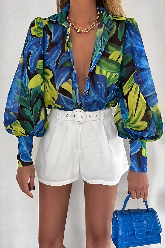 FLEETWOOD BLOUSE - PARADISE Chic Square Blouse