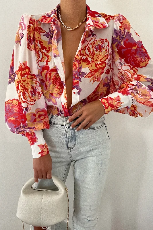 Fleetwood Blouse - Acadia Semi-Sheer Blouse