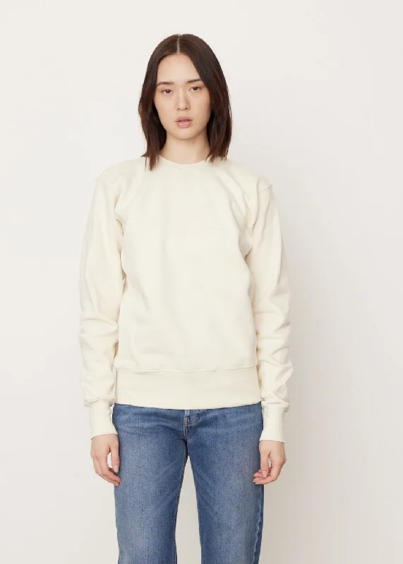 Crewneck Sweatshirt Hoodie with Drawstring Waist Adjustable Fitted