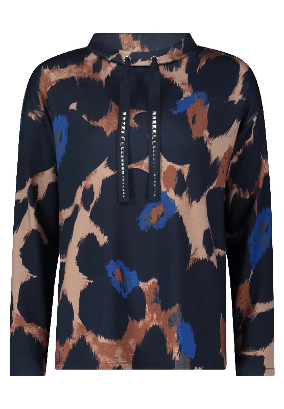 Sweatshirt Hoodie with Full-Zip Functional Layering