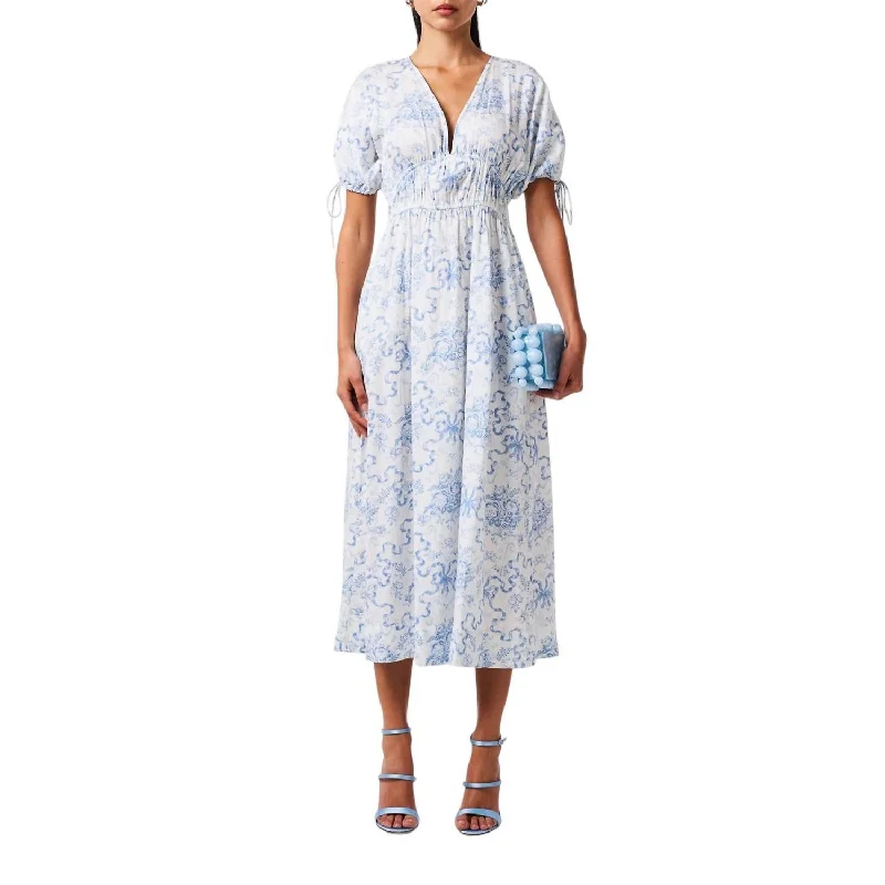 Mastey Dress In Blissful Blue Tunics Winter warm