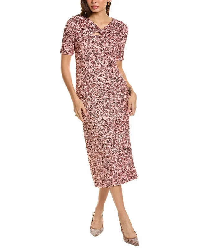 JS Collections Farrah Tea-Length Dress Tunics Summer linen