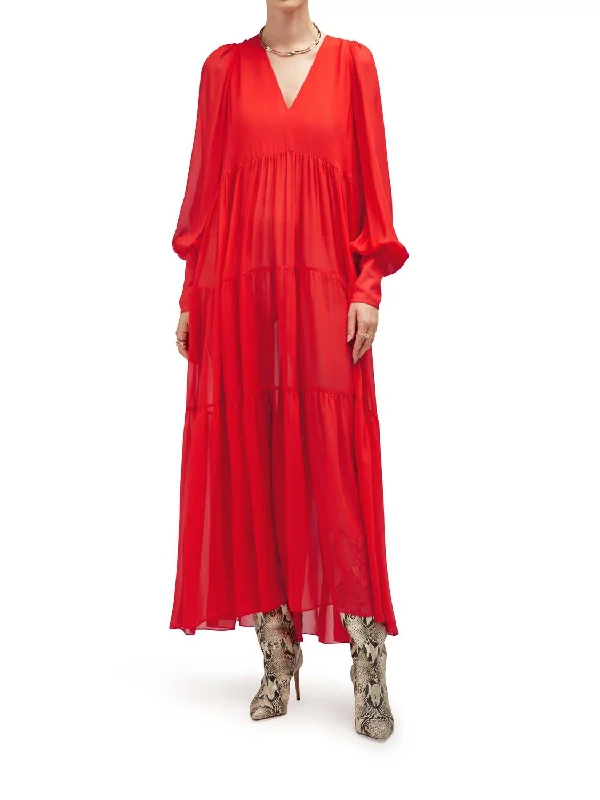 Charlie Dress In Goji Berry Tunics Vintage classic