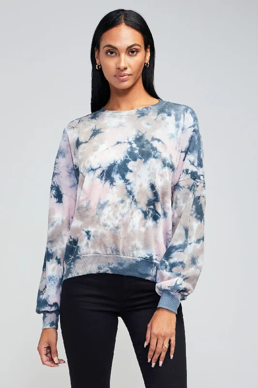 Wildfox Women's Lefitte Wash Fifi Sweatshirt Hoodie with Embroidery Detailed Premium Wildfox Women's Lefitte Wash Fifi Sweatshirt Hoodie with Embroidery Detailed Premium