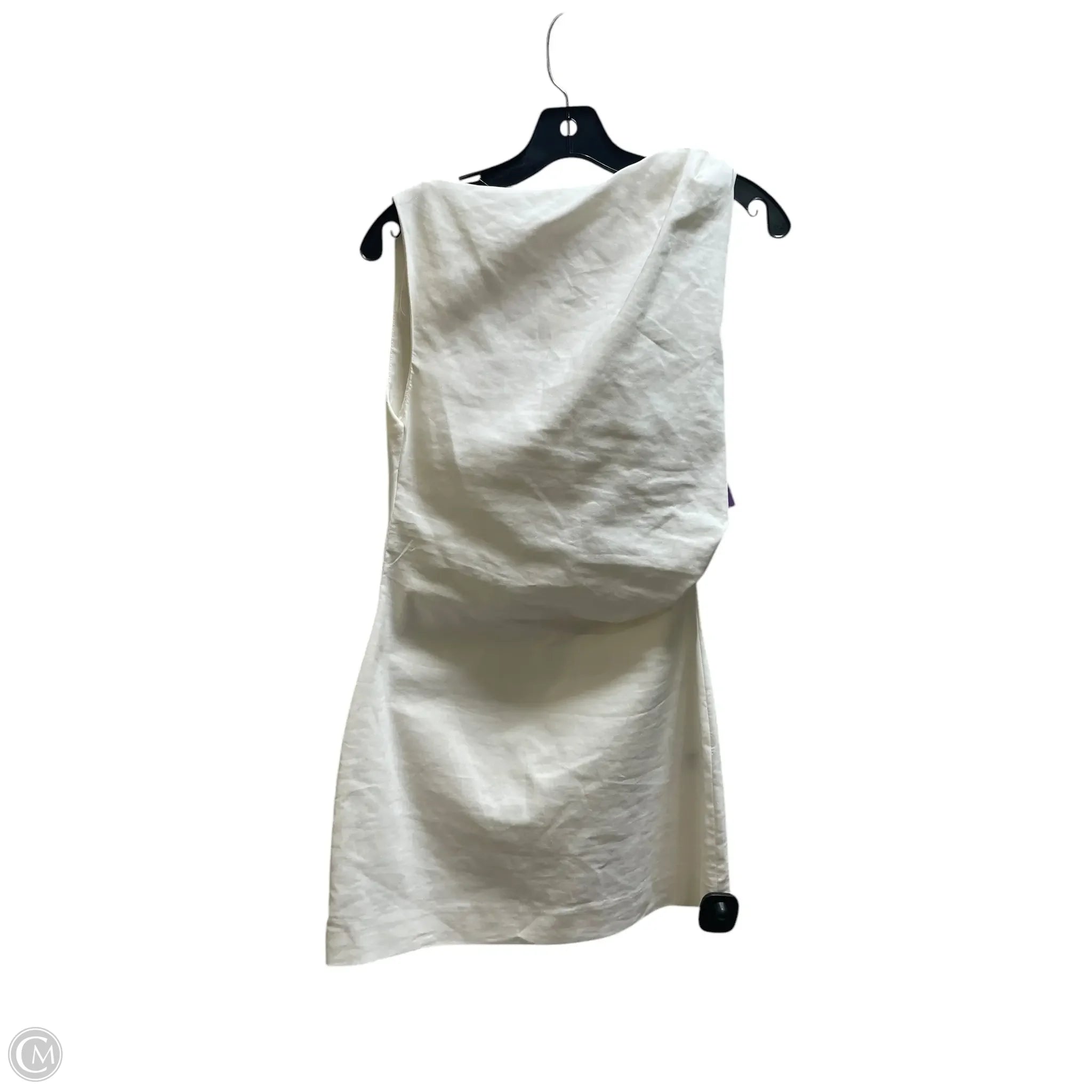 Dress Casual Short By Zara In White, Size: S Tunics Fleece cozy