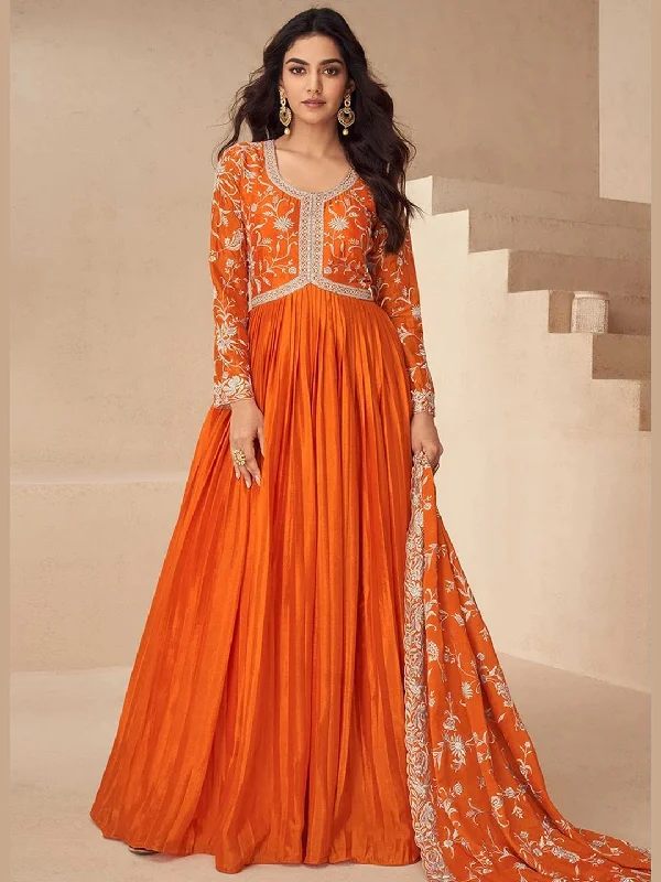 Chinnon Silk - Anarkali Dress Tunics Review highly