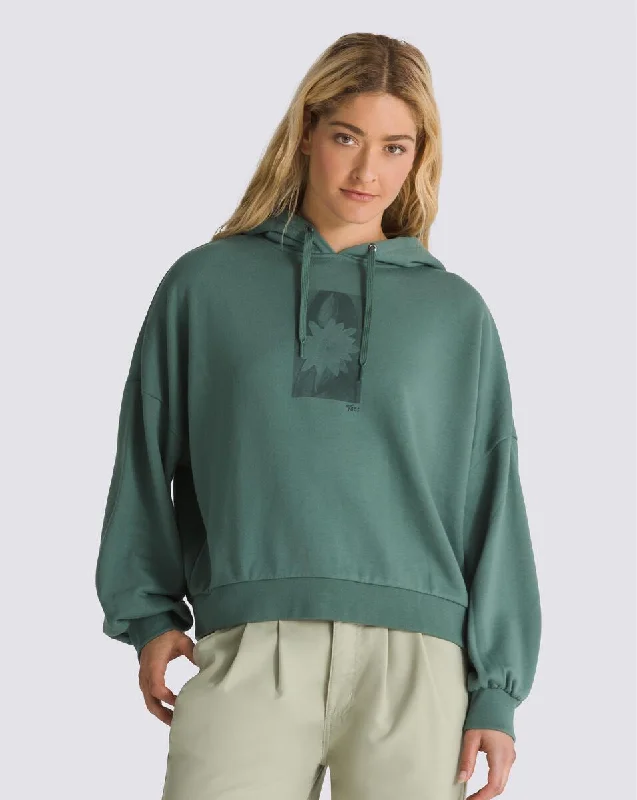 W PAMPAS LOOSE PO HOODIE - Coton ouaté pour femmes - VANS Hoodie with Toggle Buttons Decorative Unique W PAMPAS LOOSE PO HOODIE - Coton ouaté pour femmes - VANS Hoodie with Toggle Buttons Decorative Unique
