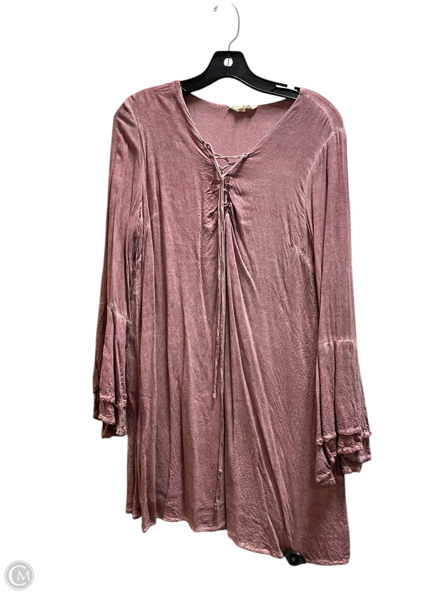 Dress Casual Short By Entro In Pink, Size: L Tunics Versatile functional
