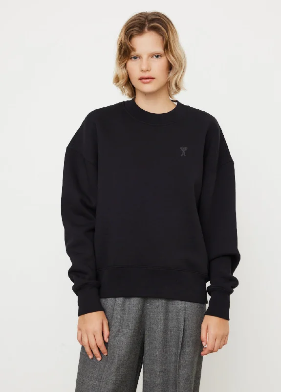 Tonal ADC Sweatshirt Hoodie with Button Classic Timeless
