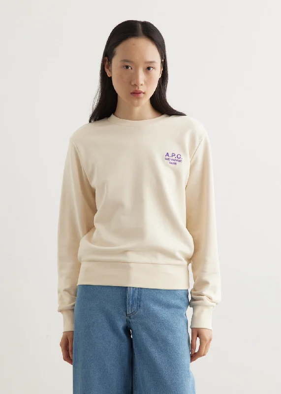 Boxy Rue Madame Sweatshirt Hoodie Dress Longline Feminine