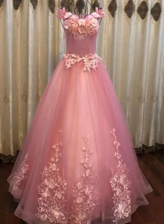 Beautiful Sweetheart Pink Tulle Party Dress, Pink Formal Dresses Tunics Exclusive limited Beautiful Sweetheart Pink Tulle Party Dress, Pink Formal Dresses Tunics Exclusive limited