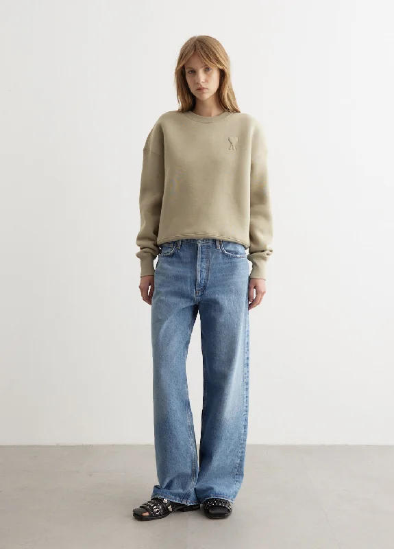ADC Sweatshirt Hoodie with Hem Ribbing Snug Secure