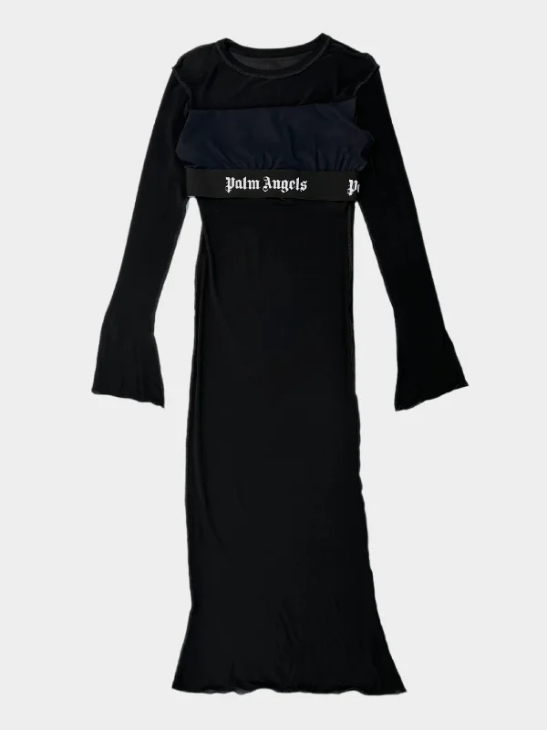 Dress With Bandeau Tunics Yoga stretchy