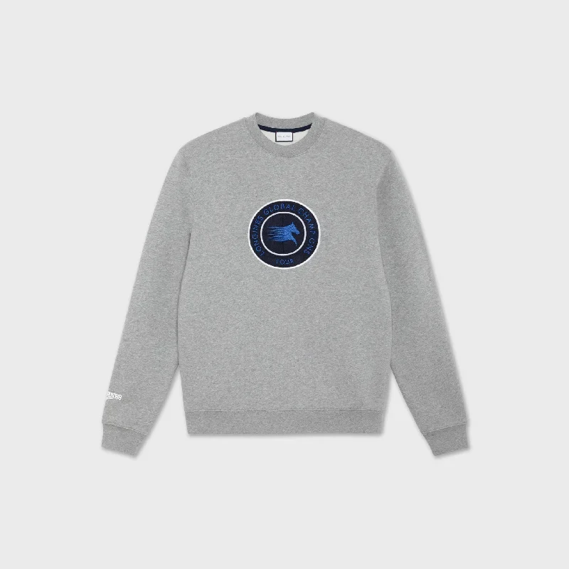 LGCT Essentials Unisex Sweatshirt - Grey Hoodie with Elastic Cuffs Stretchable Comfortable LGCT Essentials Unisex Sweatshirt - Grey Hoodie with Elastic Cuffs Stretchable Comfortable