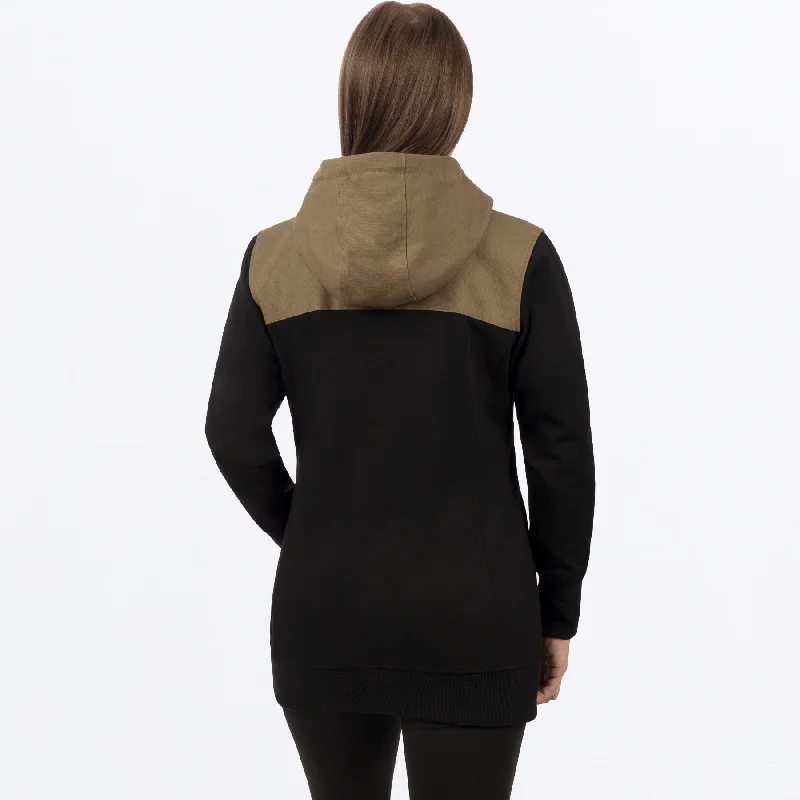 Women's Task Hoodie Hoodie with Turtle Neck Cozy Winter