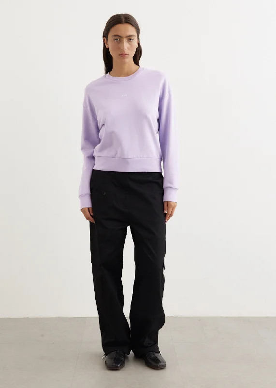 Anna Sweatshirt Hoodie with Drop Shoulder Relaxed Streetwear