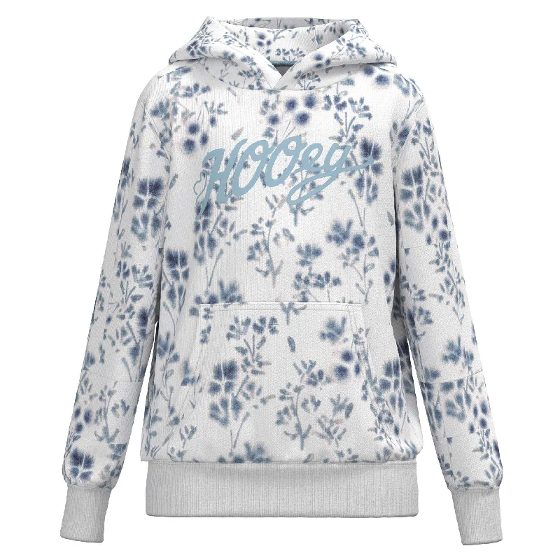 Hooey Women's Floral Canyon Hoodie Hoodie with Oversized Fit Loose Comfortable