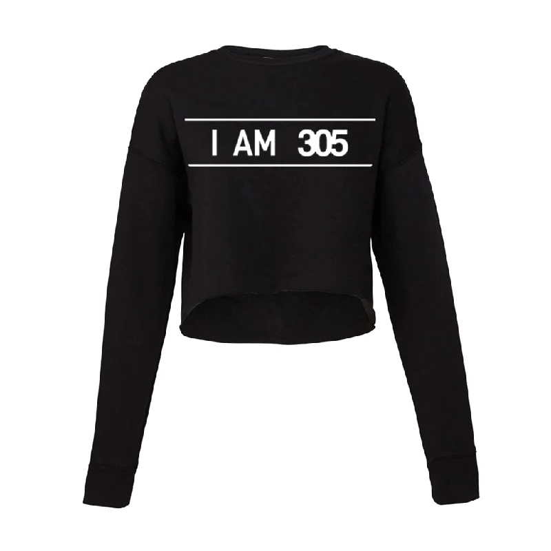 ThreeOhFive Pure Fleece Cropped Sweatshirt Hoodie Sweatshirt Pullover