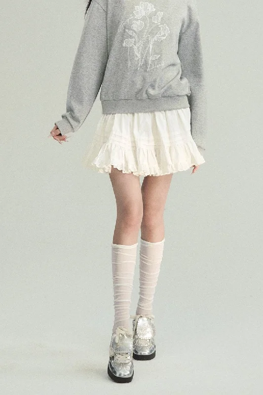 White -Skirt