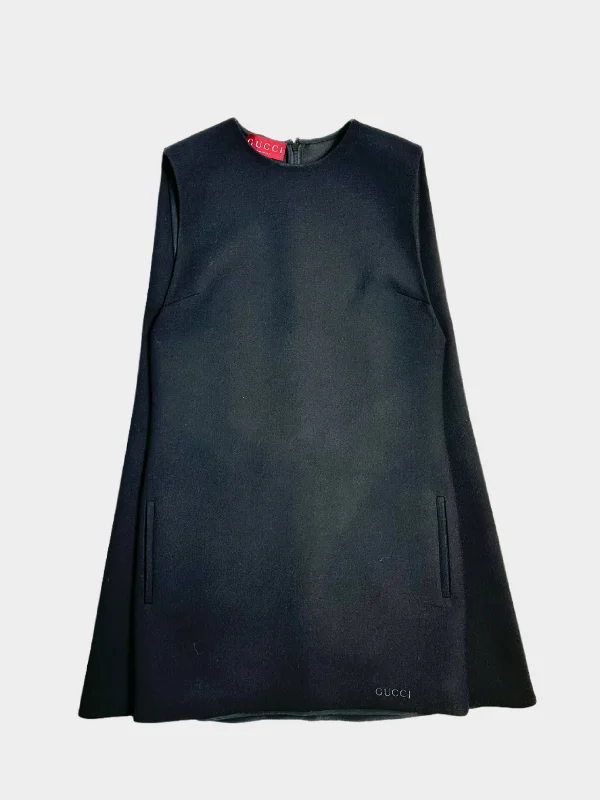 Sleeveless Cape Dress Tunics Lace romantic