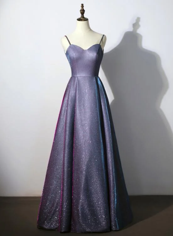 Beautiful Straps Long Party Dress , Sweetheart Floor Length Prom Dress Tunics Custom made Beautiful Straps Long Party Dress , Sweetheart Floor Length Prom Dress Tunics Custom made